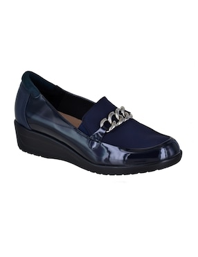 Mocasín Joyce de charol para mujer