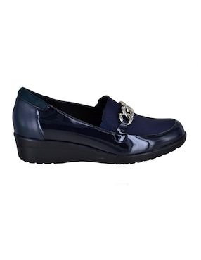 Mocasín Joyce de charol para mujer
