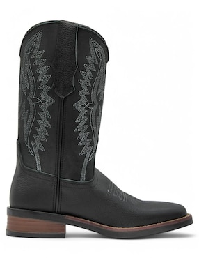Bota cowboy media pierna Rbcollection Rbsoul de piel para mujer