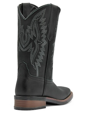 Bota cowboy media pierna Rbcollection Rbsoul de piel para mujer