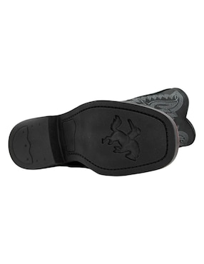 Bota cowboy media pierna Rbcollection Rbsoul de piel para mujer