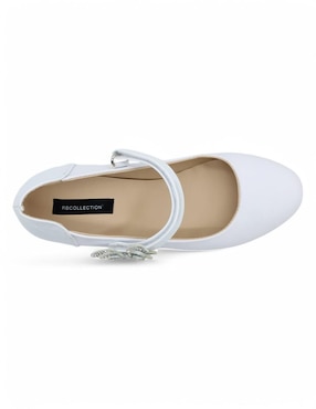 Zapato Mary Jane Rbcollection de piel para mujer