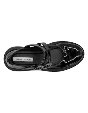 Zapato Mary Jane Rbcollection de charol para mujer