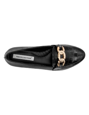 Mocasín Rbcollection de charol para mujer