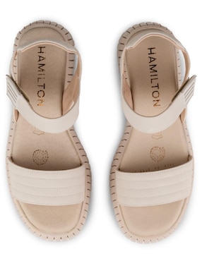 Sandalia Hamilton Footwear Core Latte para mujer