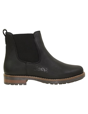 Bota al tobillo Jeep de piel para mujer