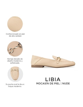 Zapato Davenia de cuero para mujer