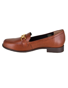 Mocasín Joyce de piel para mujer