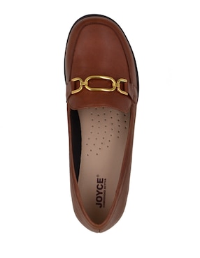Mocasín Joyce de piel para mujer