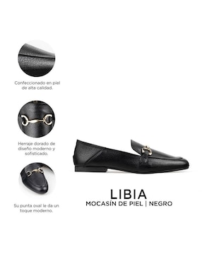 Zapato Davenia de piel para mujer
