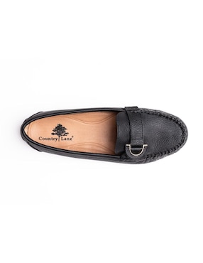 Mocasín Country Lane Joan de piel para mujer