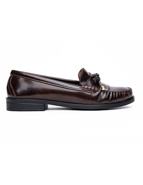 Mocasín Country Lane de piel para mujer