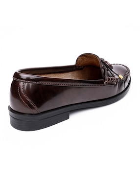 Mocasín Country Lane de piel para mujer