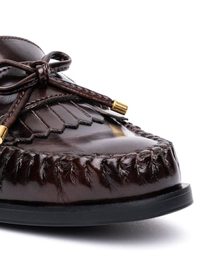 Mocasín Country Lane de piel para mujer
