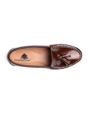 Mocasín Country Lane de piel para mujer