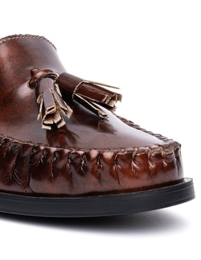 Mocasín Country Lane de piel para mujer