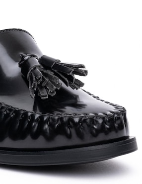 Mocasín Country Lane de piel para mujer