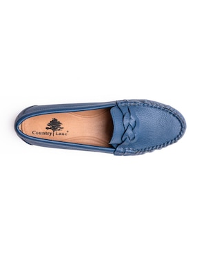 Mocasín Country Lane Caly de piel para mujer