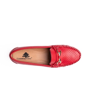 Mocasín Country Lane Lucy de piel para mujer