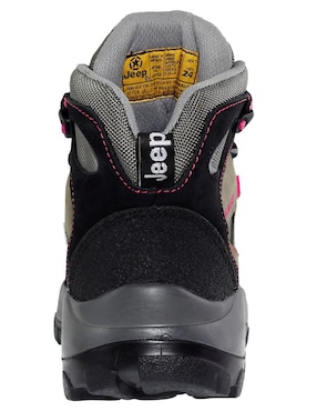 Bota al tobillo Jeep de piel para mujer
