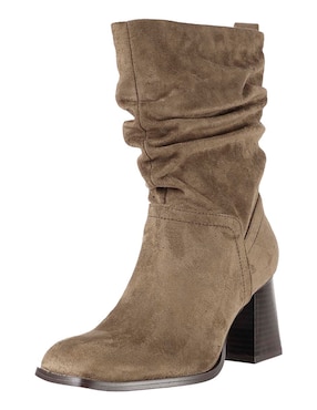 Bota cowboy media pierna Call It Spring para mujer