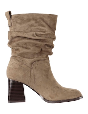 Bota cowboy media pierna Call It Spring para mujer