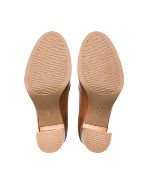 Zapatilla de piel Flexi Semivestir