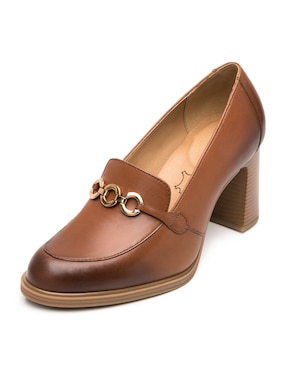 Zapatilla de piel Flexi Semivestir