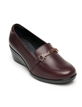 Zapato Flexi Semivestir de piel para mujer