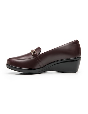 Zapato Flexi Semivestir de piel para mujer
