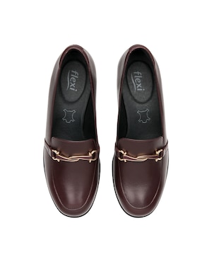 Zapato Flexi Semivestir de piel para mujer
