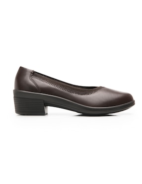 Mocasín Flexi de piel para mujer