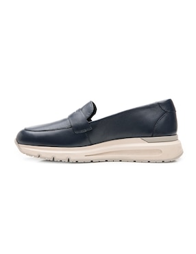 Mocasín Flexi de piel para mujer