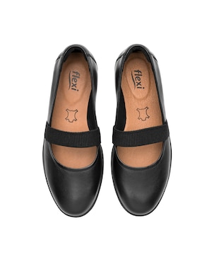 Balerina Flexi de piel para mujer