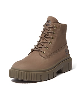 Bota arriba del tobillo Timberland Greyfield de piel para mujer