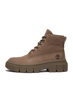 Bota arriba del tobillo Timberland Greyfield de piel para mujer