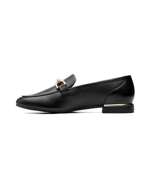 Mocasín Quirelli de piel para mujer