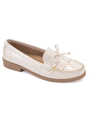 Mocasín Original Penguin Malva de charol para mujer