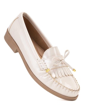Mocasín Original Penguin Malva de charol para mujer
