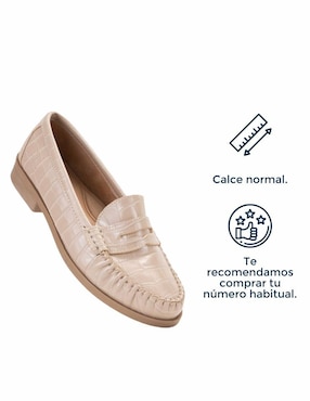 Mocasín Original Penguin Bruna de charol para mujer