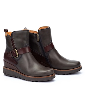 Bota arriba del tobillo Pikolinos de piel para mujer