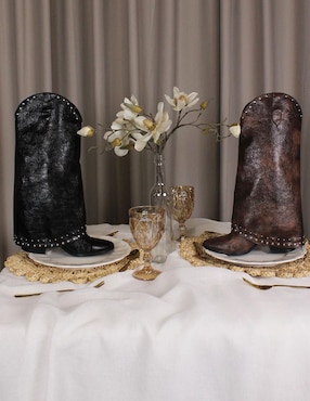 Bota Cowboy media pierna Elán Choose Your Way para mujer
