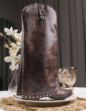 Bota Cowboy media pierna Elán Choose Your Way para mujer