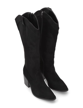 Bota cowboy media pierna Gotta para mujer