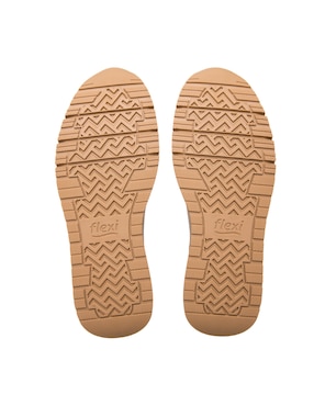Mocasín Flexi de piel para mujer