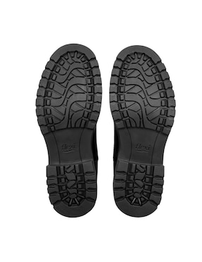 Botín arriba del tobillo flexi casual de piel para mujer