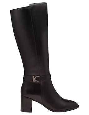 Bota media pierna Dockers Charlotte de piel para mujer