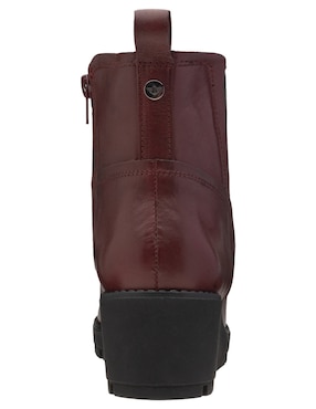 Bota arriba del tobillo Dockers Beth de piel para mujer