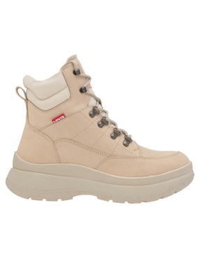 Bota arriba del tobillo Levi's Clarisa de piel para mujer