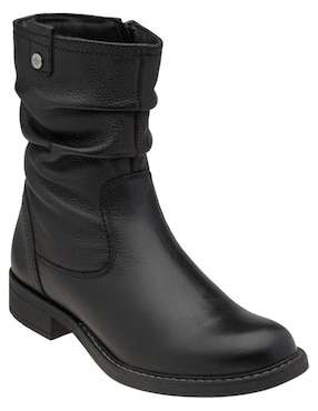 Bota arriba del tobillo Dockers Melanie de piel para mujer